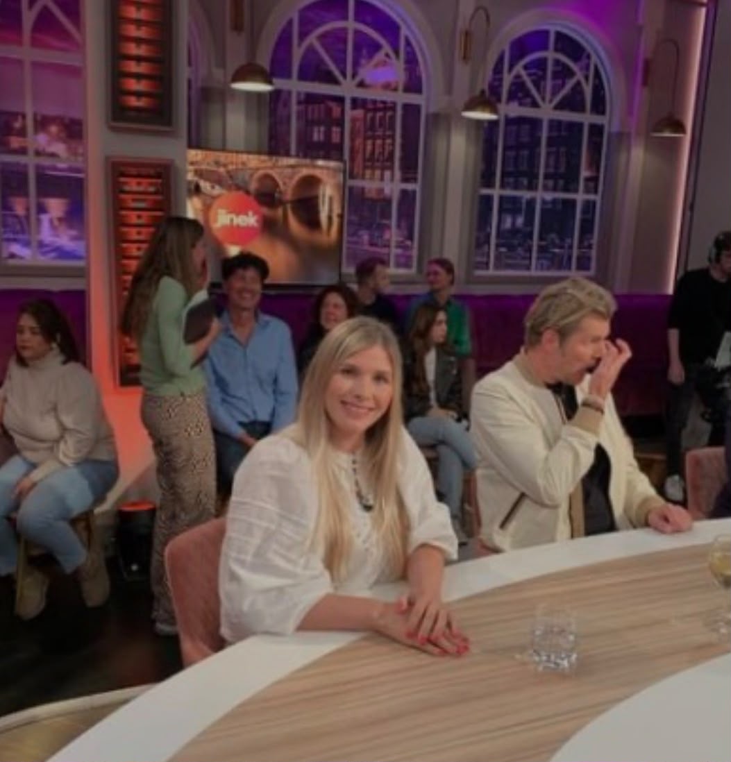 Rosalie Zuidema te gast bij Eva Jinek