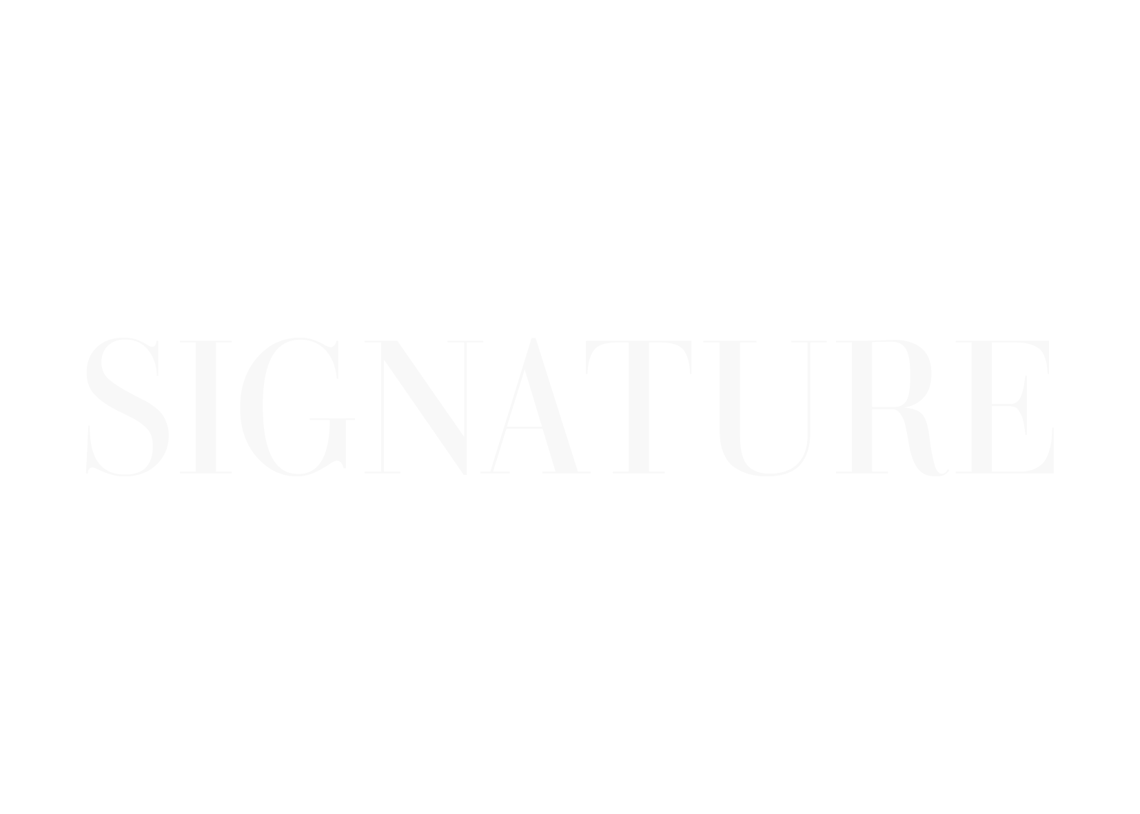 Signature